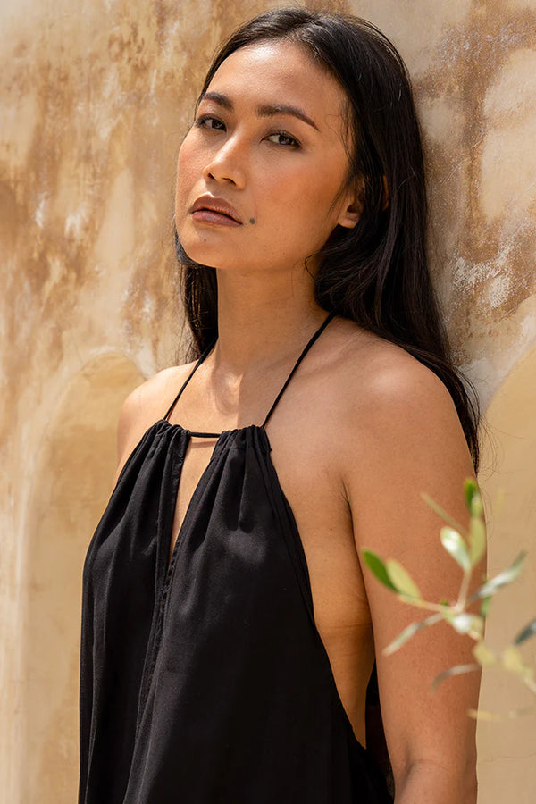 Lenny Maxi Dress - Black