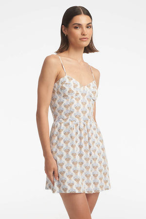 Mailee Mini Dress - Serene Sky