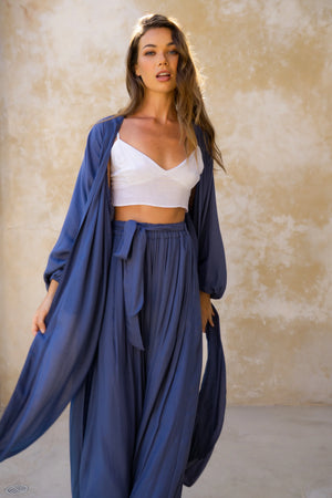 Meta Kimono - Indigo