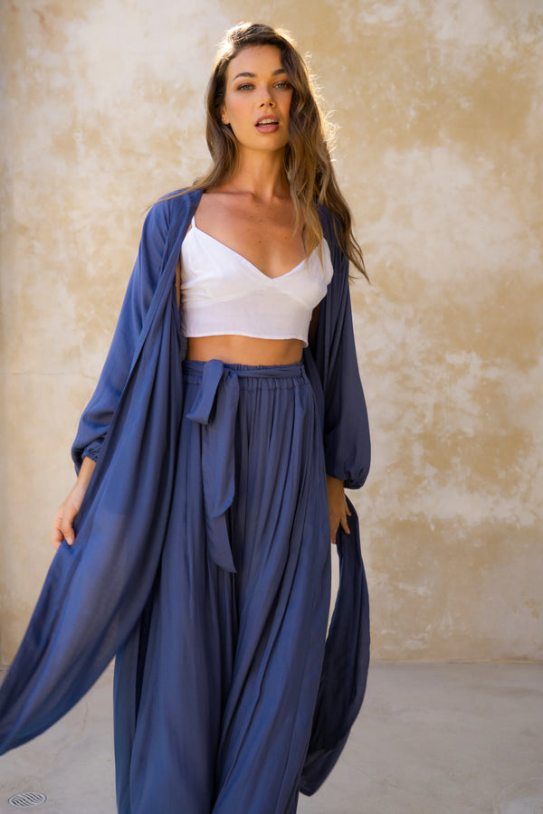 Meta Kimono - Indigo