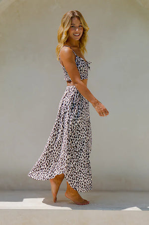 Naia Skirt - Leopard