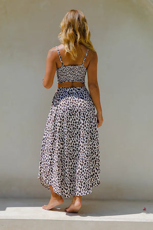 Naia Skirt - Leopard