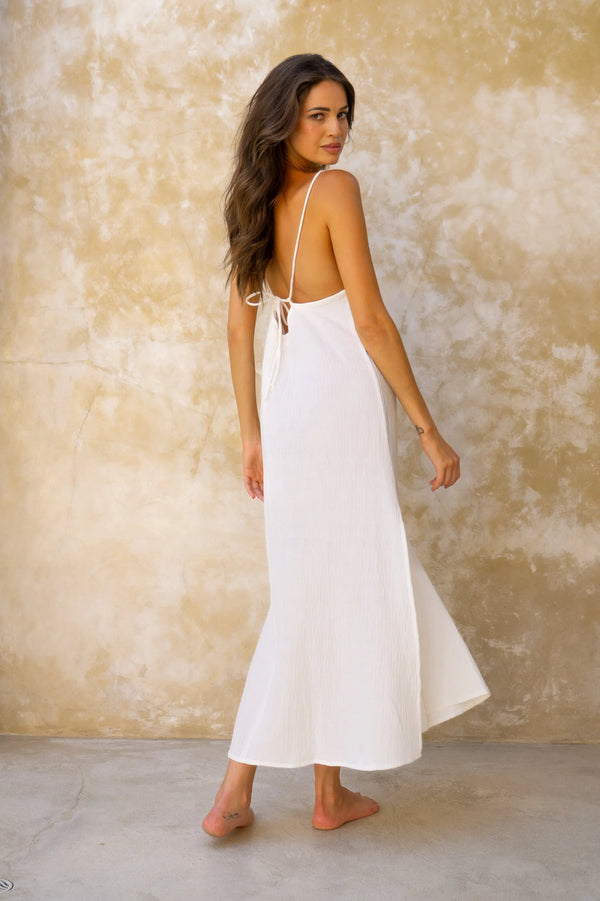 Naura Maxi Dress - Shell