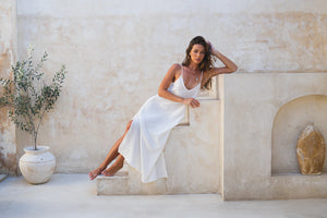 Naura Maxi Dress - Shell
