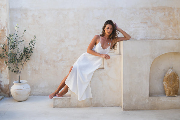 Naura Maxi Dress - Shell