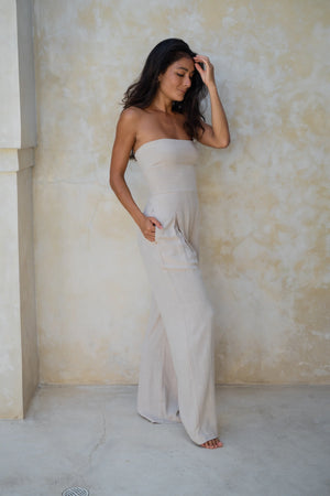 Paola Jumpsuit - Natural