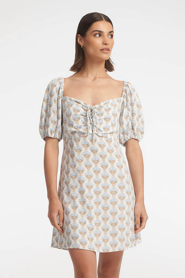 Sharon Mini Dress - Serene Sky