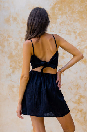 Theresa Mini Dress - Black
