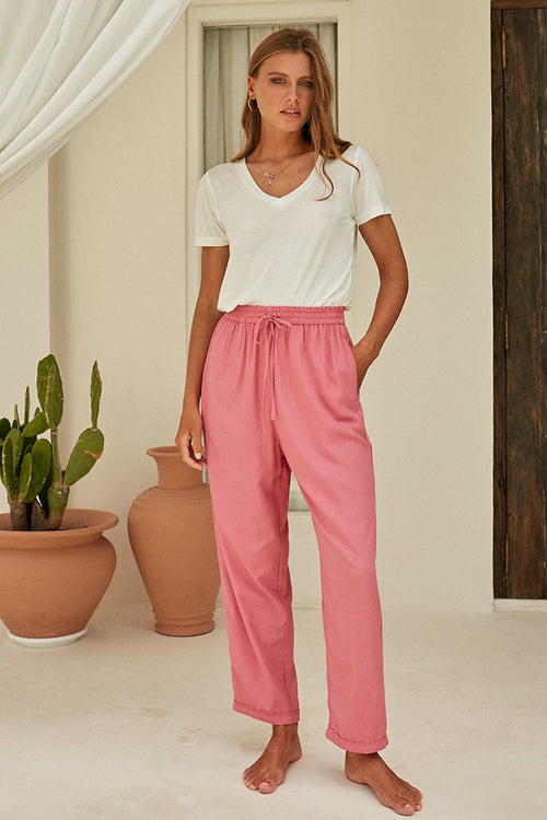 Freya Long Pants / Pink