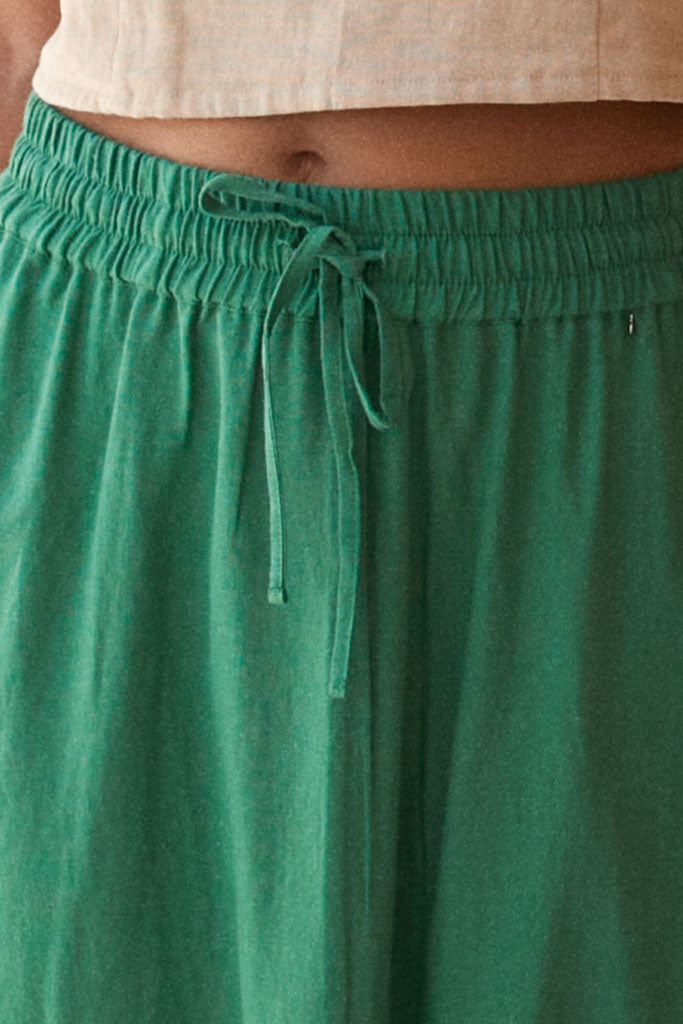 Pippa Midi Skirt / Green