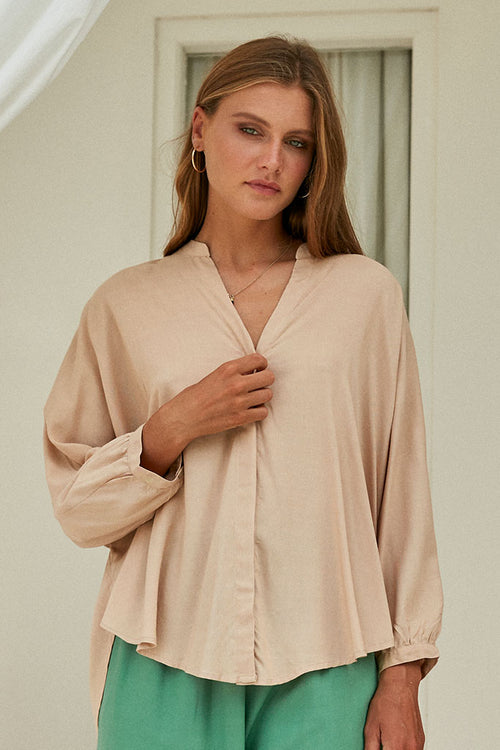 Zatina Blouse / Sand